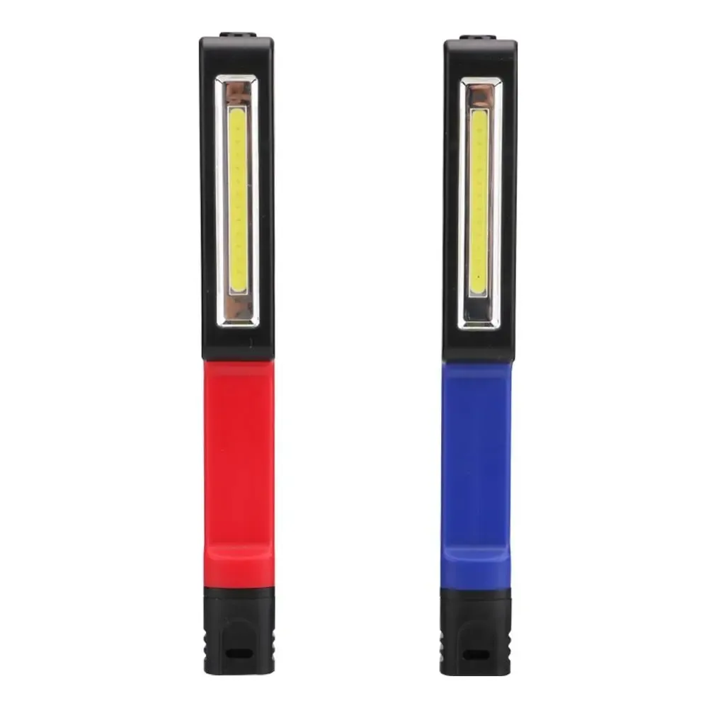 Clip de bolsillo LED LIGHT Mini Pen Square COB linterna de trabajo linterna LED de alta calidad con imán