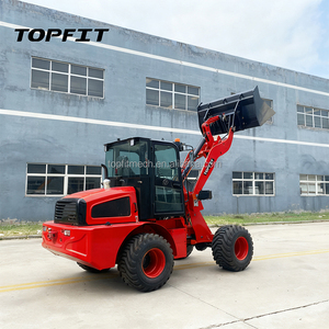 Chargeuse sur pneus télescopique mini diesel TOPFIT H480 certifiée CE avec moteur Yunnei 65 kW, godet de 1 m³, haute efficacité - Product Image 6