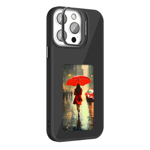 Custodia per telefono NFC all'ingrosso LED Smart E inchiostro custodia per telefono custodia per telefono per <span class=keywords><strong>iPhone</strong></span> NFC 12 <span class=keywords><strong>13</strong></span> 14 15 Pro Max - Product Image 1