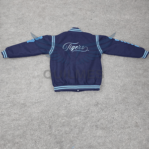 Veste universitaire JSU Tigers avec logo personnalisé, veste de style baseball universitaire HBCU, veste de style baseball universitaire - Product Image 3