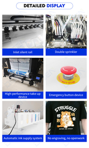 Impresora DTF bibo Disen de 70 cm para camisetas y cuero, máquina de impresión XP600 con doble cabezal de impresión, tinta DTF, agitador automático de polvo, 4800 DPI - Product Image 6