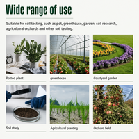 IMHOO Einzelsonden-Bodenfeuchtemessgerät ohne Batterie für Gartenpflanzen ODM CE Analoger Tester