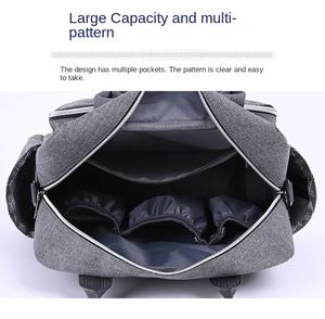 Bolsa de pañales de gran capacidad de alta calidad, bolsa de pañales Oxford para bebé, bolsa de momia para cochecito, bolsas de maternidad para mamá, bolsas de compras - Product Image 4