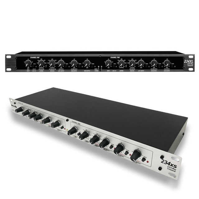 234XL/224XL/223XL 3Way 4Way Audio Crossover High-definition Audio Distributor for Stage Performances