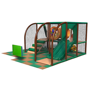 Parque Infantil Modular Profesional para Niños, Equipo de Juegos Interior con Bloques Suaves y Mini Tobogán para Jardín de Infancia - Product Image 2