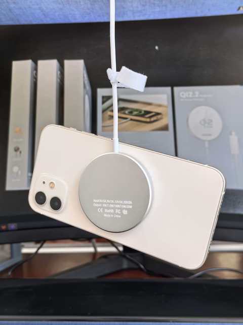 Ultra Slim 25W Qi2.2 Wireless Charging Pad Braided Cable Type-C Magnetic Fast Wireless Charger for Phone 17 16 Pro Max