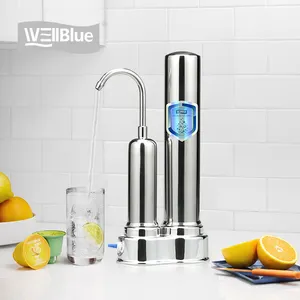 价格更便宜的厨房水槽水龙头滤水器不锈钢水龙头滤水器最佳台面净水器