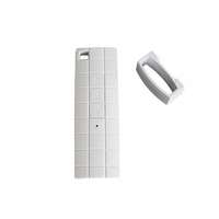 Auvent cassette complet télécommandé Jet-Line (Sunray/Sunshade) blanc avec support mural, batterie 27A 12V, produit 2060