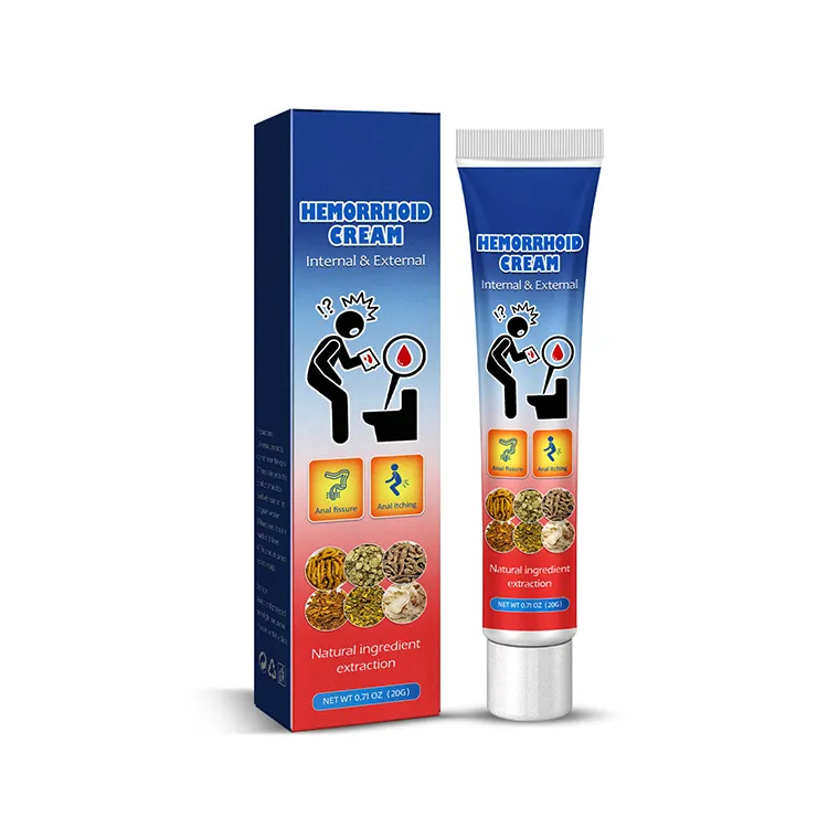 2024 new strong traditional buttock best soothing effective chinese ointment oem piles herbal hemorrhoids cream treatment