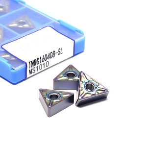 Inserto de Carburo Rómbico TNMG TNMG160412 para Torno CNC con Fijación por Tornillo y Recubrimiento Personalizable - Product Image 6