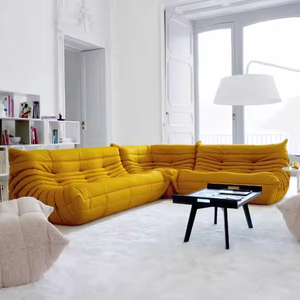 KEHUI - Juego de Muebles Modernos de Lujo para el Hogar, Estilo Europeo, 3 Plazas, con Espuma Viscoelástica Comprimida, Modelo YF407-1, Estilo Europeo - Product Image 1