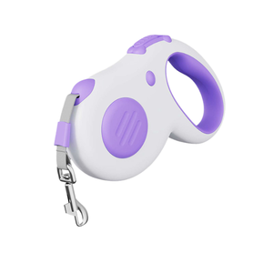 Leichte Einknopf-Bremse Einziehbares Traktion sseil Gepolsterte Haustier leine Solid für kleine mittelgroße Hunde Automatische Hunde kette - Product Image 5