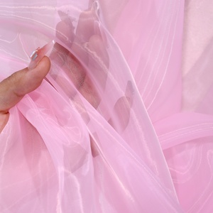 <span class=keywords><strong>Tissu</strong></span> Organza Léger Haute Densité à Fil Crypté, <span class=keywords><strong>Tissu</strong></span> Tendance et Élégant pour Robe de Mariée, Décoration de Jupe pour Filles et Garçons - Product Image 5
