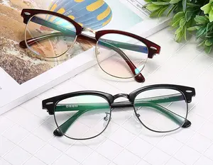 Оптическая оправа TR90 высокое качество металлическая оправа очки Новое поступление анти-синий свет очки