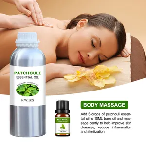 100% Natural Patchouli Essential Oil For Aromatherapy Massage