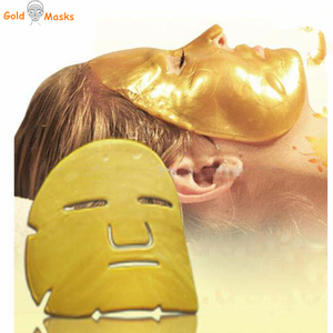 Masque facial chaud 24k Nano Gold Bio Collagen Anti-âge Masque facial au collagène doré - Product Image 2
