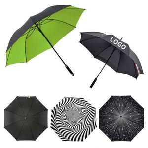 Custom Open 30/32/34 Inch Large <b>Umbrella</b> Oversize Vented Canopy Waterproof <b>Windproof</b> Stick Golf <b>Umbrella</b> - Product Image 5
