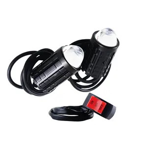 High Performance Practical Good Quality Motorcycle Accessories Cyt Led Lights Mini Steel Cannon Set