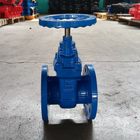 Vanne à opercule en laiton à étanchéité rigide norme F4 DIN3202 pour la purification de l'eau et le traitement des eaux usées