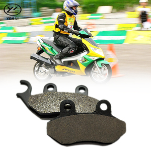 Pastiglie Freno Semi-Metalliche Senza Amianto YONGLI per Scooter <span class=keywords><strong>SYM</strong></span> <span class=keywords><strong>Fiddle</strong></span> <span class=keywords><strong>125</strong></span> Modello F039, Ricambio/Upgrade con 1 Anno di Garanzia - Product Image 2