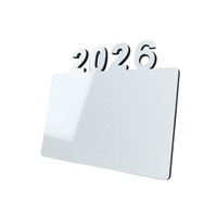 Nouvelle Offre Promotionnelle du Nouvel An : Plaque Photo Personnalisable 2026, Cadre Photo DIY 2026, Cadre Photo Vierge pour Sublimation 2026