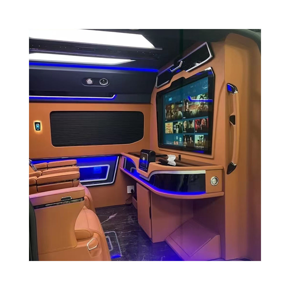 Hot Sales Van Toyota Hiace Luxury Auto Tuning Part Car Seat Car Accessories Ceiling Partition Curtains Interior Upgrade Kit