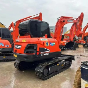 รถขุดตีนตะขาบ Doosan DX60 มือสอง ใช้งานน้อย  รุ่น Doosan DX 60 80 140 150 225 300 340 - Product Image 1