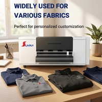 Imprimante DTF A3 XP600 pour uniformes et vêtements de travail, machine de bureau pour l'impression de vêtements, imprimante d'étiquettes à commande par bouton-poussoir pour les entreprises