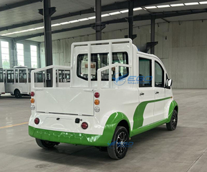 Vehículo de Patrulla Eléctrico Abierto Blanco, Utilitario, de Seguridad, con Energía Verde, Homologado para Calle y Aeropuerto - Product Image 5