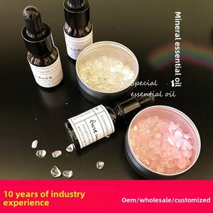 Pierre parfumée en cristal d'aromathérapie pour diffuseur de roseaux ornement de maison bois roche volcanique encens romantique sans feu huile en gros - Product Image 6