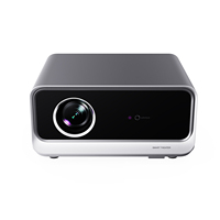 Proyector LED Inteligente HTP A99 HD 1080P, Cine en Casa, Enfoque Automático, Portátil, con Altavoces Integrados