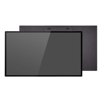 55 pouces Ultra mince écran tactile montage mural signalisation numérique affichage publicitaire intelligent Android 11 haut-parleur Wi-Fi intégré pour magasin