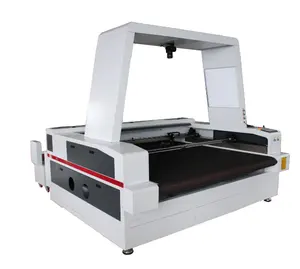 Auto feeding CO2 laser cutting machine with CCD camera for textile printing and garment