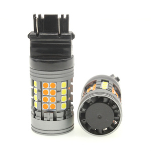 Fsylx 30W T20 LED DRL lần lượt tín hiệu bên đèn 3157 1157 7443 T20 3157 BAY15D 12V Trắng + hổ phách 7440 7443 LED bóng đèn tự động - Product Image 3