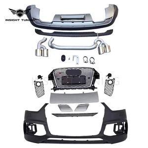 Kit carrosserie diffuseur lèvre arrière <span class=keywords><strong>de</strong></span> calandre <span class=keywords><strong>de</strong></span> pare-chocs <span class=keywords><strong>de</strong></span> voiture à <span class=keywords><strong>prix</strong></span> compétitif 2012-2015 pour Audi Q3 mise à niveau vers le kit carrosserie <span class=keywords><strong>RS3</strong></span> - Product Image 6