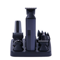 Cuyon OEM Kabelloser Haarschneider-Set 6-in-1 Pflegeset Körperhaar-Nasen-Augenbrauen-Bart-Trimmer Haar- und Körpertrimmer-Set für Männer