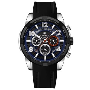 REWARD 832263M Quartz Sports Silicone Men's Watch with Waterproof <b>Calendar</b> Chronograph Luminous Watches for Men Montres Hommes - Product Image 2