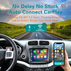 Boîte intelligente sans fil MMI Carplay Android Auto pour Dodge <span class=keywords><strong>Dart</strong></span> 2013-2016, autoradio, lecteur DVD, lien miroir, navigation GPS - Product Image 4