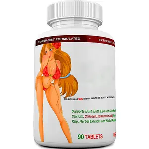 Amazon Bestseller Kapsel Butt N Halal Enhancement Pills Erhöhen Sie die Pille Bocks hornklee Brust vergrößerung kapseln