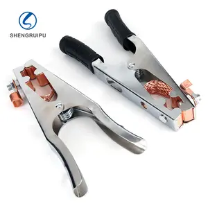 Abrazadera de tierra <span class=keywords><strong>para</strong></span> soplete de soldadura <span class=keywords><strong>Tig</strong></span> de 500A de alta calidad <span class=keywords><strong>para</strong></span> Precio de máquina hecha de accesorios de soldadura de cobre y latón - Product Image 1