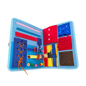 Nueva llegada Popular fieltro ocupado tablero juguetes, tablero sensorial cerebro y libro de entrenamiento de cognición <span class=keywords><strong>para</strong></span> ancianos 60 + - Product Image 4