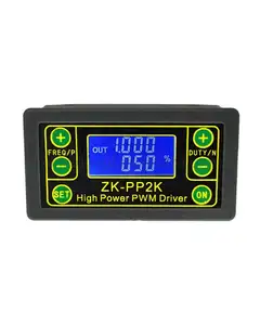 ZK-PP2K PWM Signal Generator 8A Driver Module for Motor/Lamp Dual Mode LCD PWM Pulse Frequency Duty Cycle Adjustable Module
