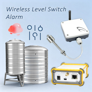Alarma inalámbrica de nivel de líquido para tanque con interruptor de flotador, compatible con máx. Alarma inalámbrica de nivel de agua con interruptor de 64 niveles - Product Image 1