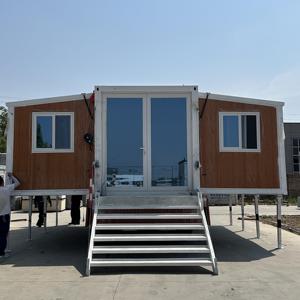 Unidad Modular Expandible con Fachada de Vidrio Grande para Supermercados y Escuelas, Casa de Panel Sándwich Tipo Contenedor de 20/30/40 pies, Personalizable - Product Image 2
