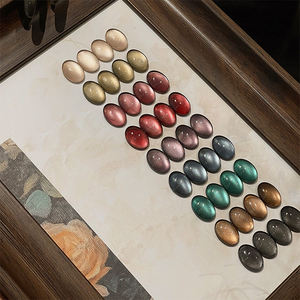 AILANUO Non-Toxic Vegan Eco-Friendly UV <b>Gel</b> <b>Nail</b> Polish 9-Color Cat's Eye Glitter/Matte/Natural Finish Luxury Salon Use OEM 15ml - Product Image 2