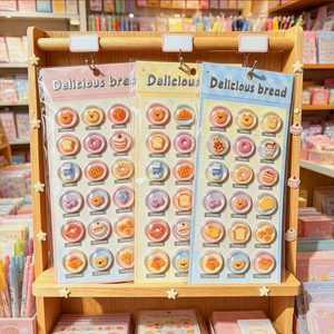 สติกเกอร์การ์ตูนน่ารักแบบนูน 3 มิติ วัสดุ PVC แบบไดคัท สำหรับงาน Scrapbooking และงานประดิษฐ์ - Product Image 2