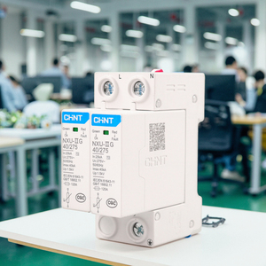 NXU 4P 100KA 385V อุปกรณ์ป้องกันไฟกระชาก ป้องกันไฟเกิน สำหรับใช้ในบ้าน 220v โมดูลป้องกันไฟกระชาก - Product Image 6
