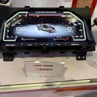 Le nouveau tableau de bord numérique Land Cruiser, best-seller, écran de compteur de vitesse et d'odomètre, cockpit virtuel, instrument