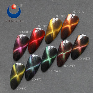 ผงสีแม่เหล็กเปลี่ยนสีเล็บแบบแม่เหล็ก 5D/9D สีสวยโดดเด่น - Product Image 6