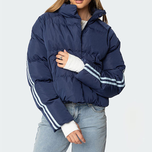 <span class=keywords><strong>Chaqueta</strong></span> de Invierno Acolchada para Mujer, Personalizada, de Alta Calidad, Tejida con Remaches, Estilo <span class=keywords><strong>North</strong></span>-<span class=keywords><strong>Face</strong></span>, Impermeable y Resistente al Viento, Rellena de Poliéster - Product Image 3